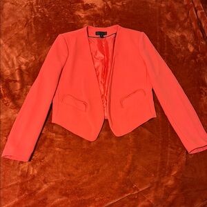Worthington Coral Blazer Tailored Cropped Jacket